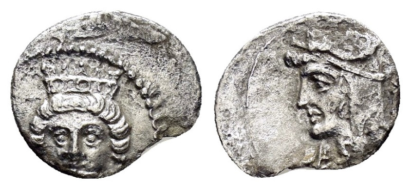 CILICIA. Uncertain.(4th century BC).Obol.

Condition : Good very fine.

Weight :...