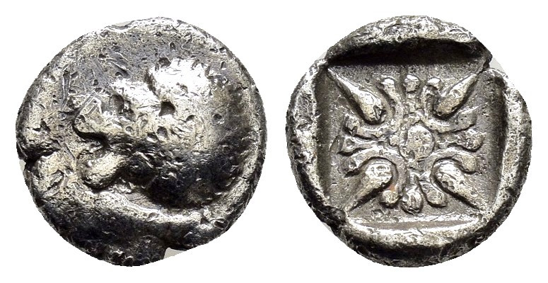 IONIA. Miletos.(Late 6th-early 5th centuries BC).Obol.

Condition : Good very fi...