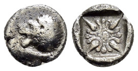 IONIA. Miletos.(Late 6th-early 5th centuries BC).Obol.

Condition : Good very fine.

Weight : 1.1 gr
Diameter : 10 mm