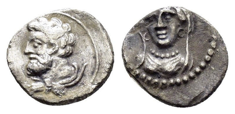 CILICIA. Uncertain.(4th century BC).Obol.

Condition : Good very fine.

Weight :...