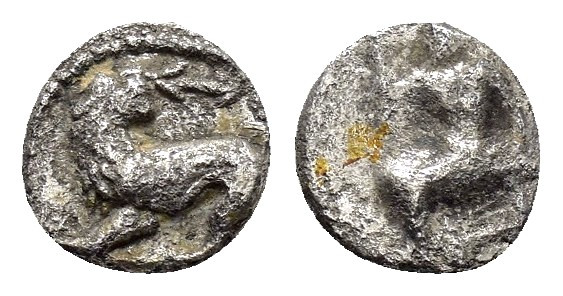 CILICIA. Uncertain.(4th century BC).Obol.

Condition : Good very fine.

Weight :...