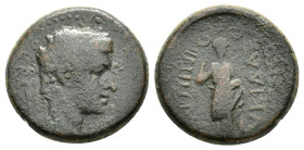 PHRYGIA. Eucarpia. Tiberius

Condition : Good very fine.

Weight : 5.2 gr
Diameter : 18 mm