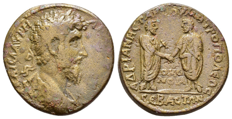 CILICIA. Tarsus. Lucius Verus

Condition : Good very fine.

Weight : 16.7 gr
Dia...