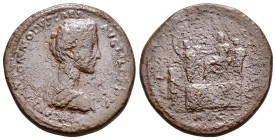 Imperial sestertius. Commodus as Caesar

Condition : Good very fine.

Weight : 23.6 gr
Diameter : 32 mm