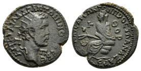 CILICIA. Anazarbus. Antoninus Pius

Condition : Good very fine.

Weight : 8.9 gr
Diameter : 22 mm
