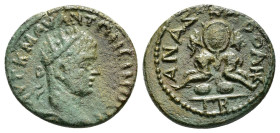 CILICIA. Anazarbus. Elagabalus

Condition : Good very fine.

Weight : 7.4 gr
Diameter : 22 mm