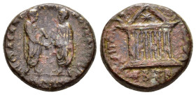 CILICIA. Anazarbus. Marcus Aurelius and Lucius Verus

Condition : Good very fine.

Weight : 11.05 gr
Diameter : 23 mm