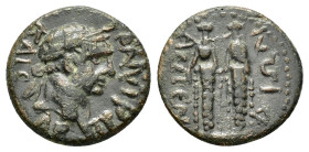 PAMPHYLIA. Aspendus. Trajan

Condition : Good very fine.

Weight : 3.8 gr
Diameter : 18 mm