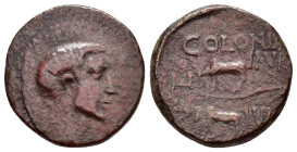 CILICIA. Uncertain colony. Augustus

Condition : Good very fine.

Weight : 7.03 gr
Diameter : 20 mm