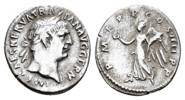 TRAJAN.(98-117). Rome.Denarius.

Condition : Good very fine.

Weight : 2.6 gr
Diameter : 17 mm