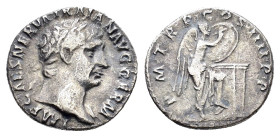 TRAJAN.(98-117). Rome.Denarius.

Condition : Good very fine.

Weight : 2.9 gr
Diameter : 16 mm