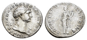 TRAJAN.(98-117). Rome.Denarius.

Condition : Good very fine.

Weight : 3.4 gr
Diameter : 20 mm