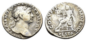 TRAJAN.(98-117). Rome.Denarius.

Condition : Good very fine.

Weight : 3.1 gr
Diameter : 18 mm