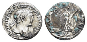 TRAJAN.(98-117). Rome.Denarius.

Condition : Good very fine.

Weight : 2.6 gr
Diameter : 18 mm