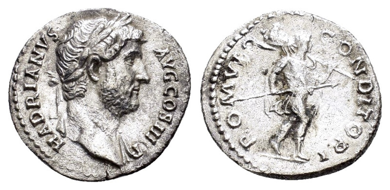 HADRIAN.(117-138).Rome.Denarius.

Condition : Good very fine.

Weight : 3.2 gr
D...