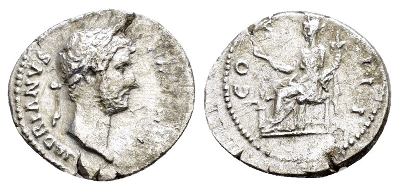 HADRIAN.(117-138).Rome.Denarius.

Condition : Good very fine.

Weight : 3.2 gr
D...