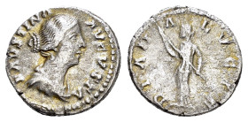 FAUSTINA II.(Augusta, 147-176). Rome.Denarius.

Condition : Good very fine.

Weight : 3.1 gr
Diameter : 16 mm