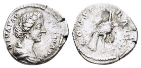 FAUSTINA II.(Augusta, 147-176). Rome.Denarius.

Condition : Good very fine.

Weight : 2.9 gr
Diameter : 18 mm