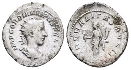 GORDIAN III.(238-244).Rome.Antoninianus.

Condition : Good very fine.

Weight : 3.8 gr
Diameter : 23 mm