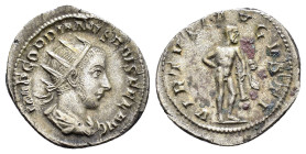 GORDIAN III.(238-244).Rome.Antoninianus.

Condition : Good very fine.

Weight : 3.5 gr
Diameter : 22 mm