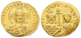 BASIL II. BULGAROKTONOS with CONSTANTINE VIII (976-1025).Constantinople.Solidus.

Condition : Good very fine.

Weight : 4.4 gr
Diameter : 22 mm
