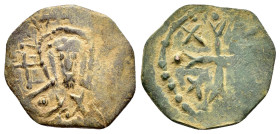 CRUSADERS. Edessa. Joscelin I de Courtenay ? (1119-1131). Follis .

Condition : Good very fine.

Weight : 3.8 gr
Diameter : 23 mm