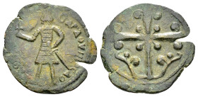CRUSADERS. Edessa. Baldwin II.(Second reign, 1108-1118). Follis.

Condition : Good very fine.

Weight : 3.8 gr
Diameter : 24 mm