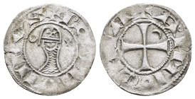CRUSADERS.Antioch.Bohemund III.(1162-1201).BI Denier.

Condition : Good very fine.

Weight : 0.89 gr
Diameter : 17 mm