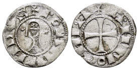 CRUSADERS.Antioch.Bohemund III.(1162-1201).BI Denier.

Condition : Good very fine.

Weight : 0.82 gr
Diameter : 16 mm