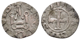 CRUSADERS.Principality of Achaea.Philippe de Taranto.(1307-1313).Clarencia.BI Denier.

Condition : Good very fine.

Weight : 0.55 gr
Diameter : 14 mm