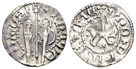 CILICIAN ARMENIA.Hetoum I and Zabel.(1226-1270).Sis.Tram.

Condition : Good very fine.

Weight : 2.8 gr
Diameter : 22 mm