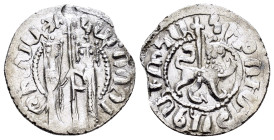 CILICIAN ARMENIA.Hetoum I and Zabel.(1226-1270).Sis.Tram.

Condition : Good very fine.

Weight : 2.5 gr
Diameter : 20 mm