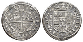 SPAIN. Philip V (First reign, 1700-1724).

Condition : Good very fine.

Weight : 5.1 gr
Diameter : 26 mm