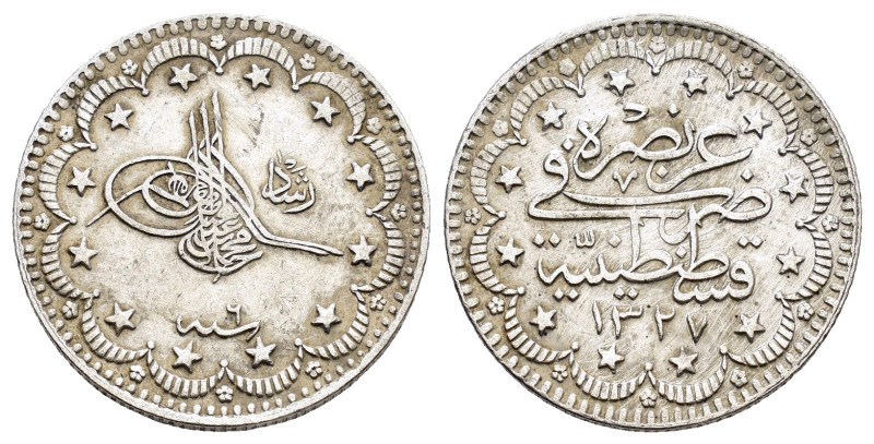 OTTOMAN EMPIRE.Akce.

Condition : Good very fine.

Weight : 5.9 gr
Diameter : 23...