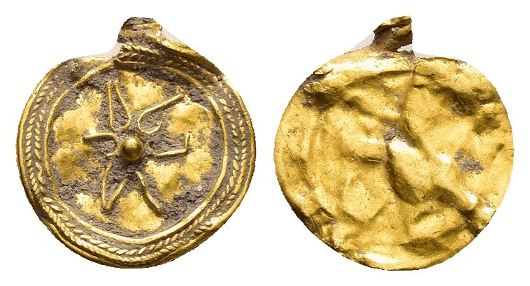 ANCIENT ROMAN GOLD NECKLACE.(1st - 2nd Century).Ae.

Condition : Good very fine....