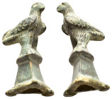 ANCIENT ROMAN BRONZE EAGLE STATUETTE.(1st-2nd century).Ae.

Condition : Good very fine.

Weight : 32.05 gr
Diameter : 48 mm
