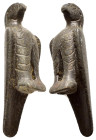 ANCIENT ROMAN BRONZE EAGLE STATUETTE.(1st-2nd century).Ae.

Condition : Good very fine.

Weight : 38.6 gr
Diameter : 48 mm