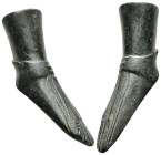 ANCIENT ROMAN BRONZE FOOT.(Circa 2th Century).Ae.

Condition : Good very fine.

Weight : 60.4 gr
Diameter :75 mm