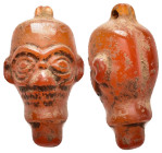 ANCIENT ROMAN GLASS FACE PENDANT.(1st- 3rd Century).Ae.

Condition : Good very fine.

Weight : 10.3 gr
Diameter : 32 mm