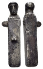 ANCIENT ROMAN SILVER ZEUS STATUETTE.(1st-2nd century).Ae.

Condition : Good very fine.

Weight : 5.6 gr
Diameter : 29 mm