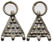 BYZANTINE EMPIRE.Silver Pendant.(8th-10th century).Ar.

Condition : Good very fine.

Weight : 5.2 gr
Diameter : 32 mm