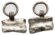 BYZANTINE EMPIRE.Silver Pendant.(8th-10th century).Ar.

Condition : Good very fine.

Weight : 0.97 gr
Diameter : 18 mm