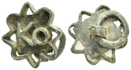 ANCIENT GREEK BRONZE STAMP SEAL.(1st-2nd century BC).Ae.

Condition : Good very fine.

Weight : 25.9 gr
Diameter : 38 mm