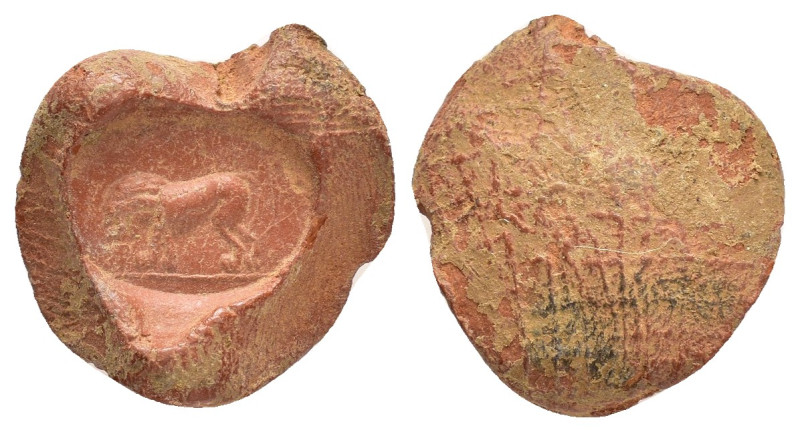 ANCIENT ROMAN TERRACOTTA SEAL / BULLA.(1st-2nd Century).

Condition : Good very ...