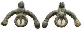 ANCIENT ROMAN BRONZE PENDANT.(1st-2nd century).Ae.

Condition : Good very fine.

Weight : 6.6 gr
Diameter : 32 mm