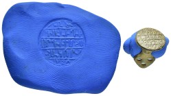 ANCIENT CILICIAN ARMENIAN BRONZE STAMP SEAL.(1st-2nd century).Ae.

Condition : Good very fine.

Weight : 8.6 gr
Diameter : 27 mm