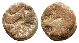 ANCIENT NEAR EAST.Stamp.(Circa late 6th millenium BC).

Condition : Good very fine.

Weight : 5.2 gr
Diameter : 17 mm