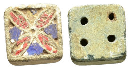 ANCIENT GLASS BEAD.

Condition : Good very fine.

Weight : 10.7 gr
Diameter : 18 mm