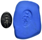 ANCIENT ROMAN RING GEM STONE.(1st-2nd century).

Condition : Good very fine.

Weight : 1.08 gr
Diameter : 16 mm