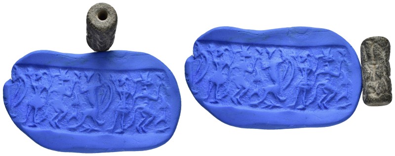 SUMERIAN.Stone cylinder seal.emdet Nasr Period.(circa 3100-2900 BC).

Conditio...